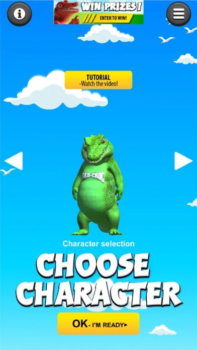 Скриншоты Talking Croc