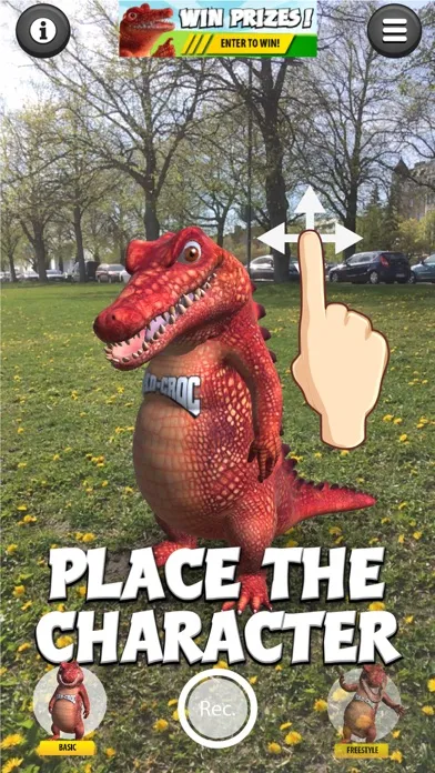 Скриншоты Talking Croc
