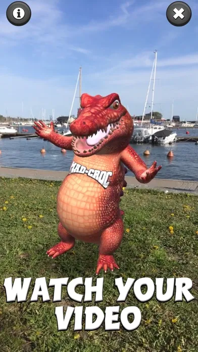 Скриншоты Talking Croc