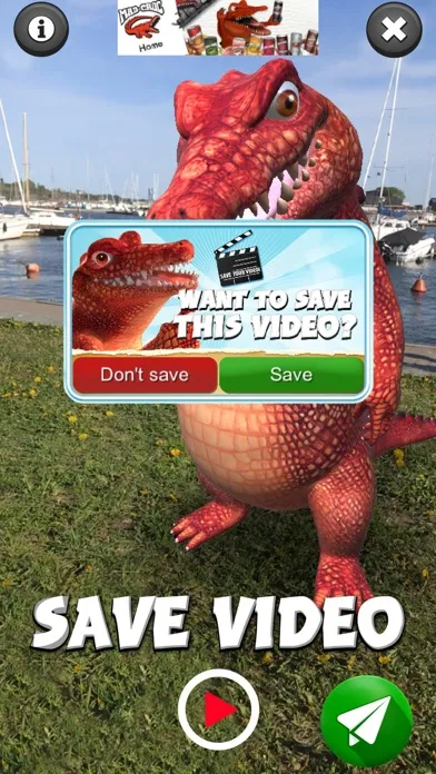 Скриншоты Talking Croc