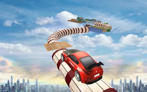 Racing Car Stunts On Impossible Tracks Screenshots