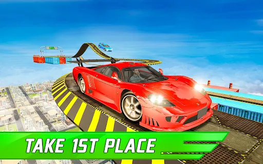 Racing Car Stunts On Impossible Tracks Screenshots