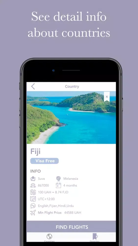Tourist Assistance Screenshots