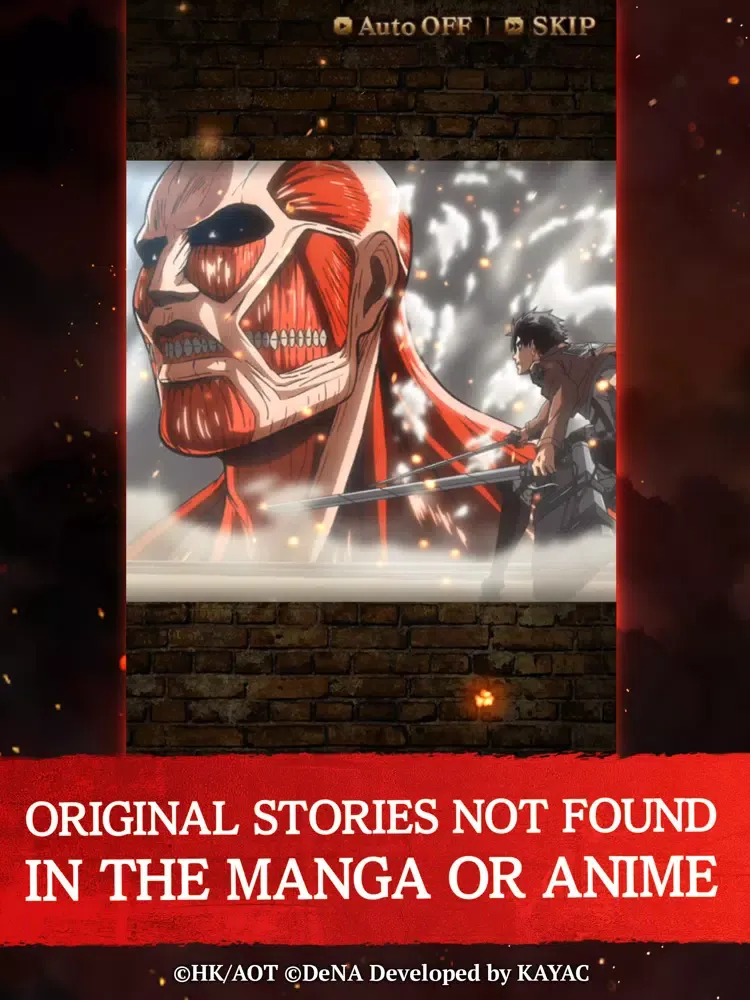Attack on Titan TACTICS iPad  سکرین شاٹس