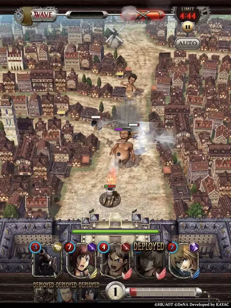 Attack on Titan TACTICS iPad  سکرین شاٹس