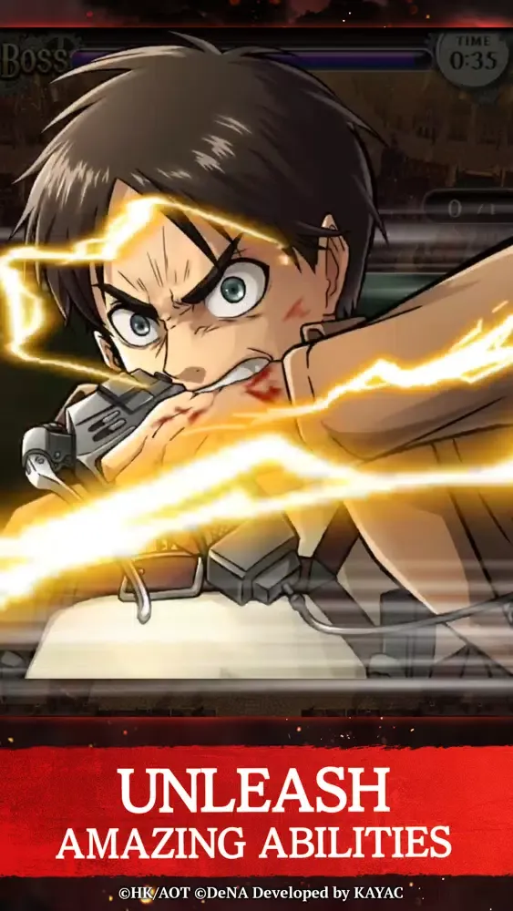 Attack on Titan TACTICS سکرین شاٹس