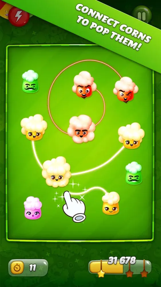 Popcorn Party - Fun Logic Puzzle - Screenshots