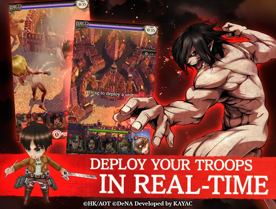 Attack on Titan TACTICS Screenshots