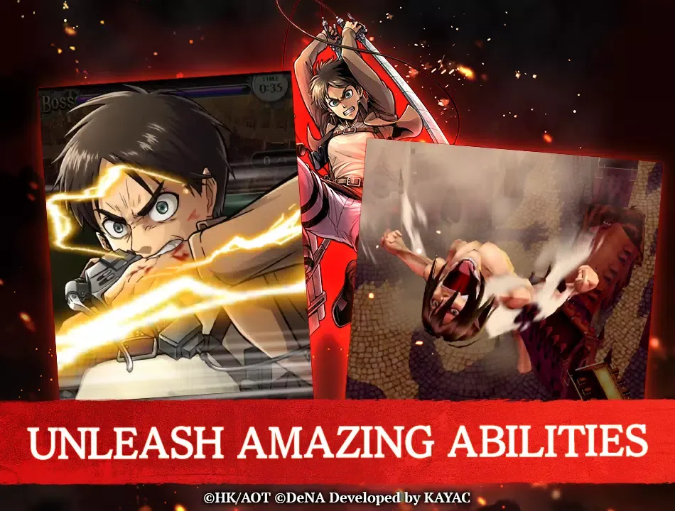 Attack on Titan TACTICS Screenshots