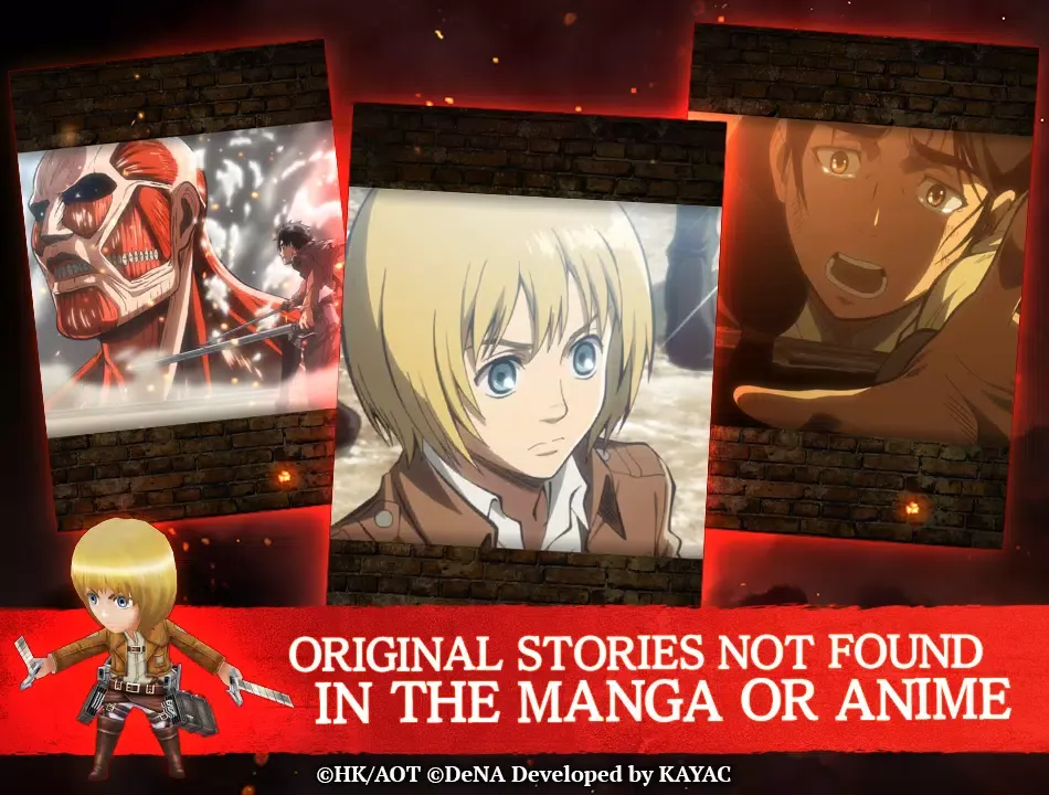 Attack on Titan TACTICS Screenshots
