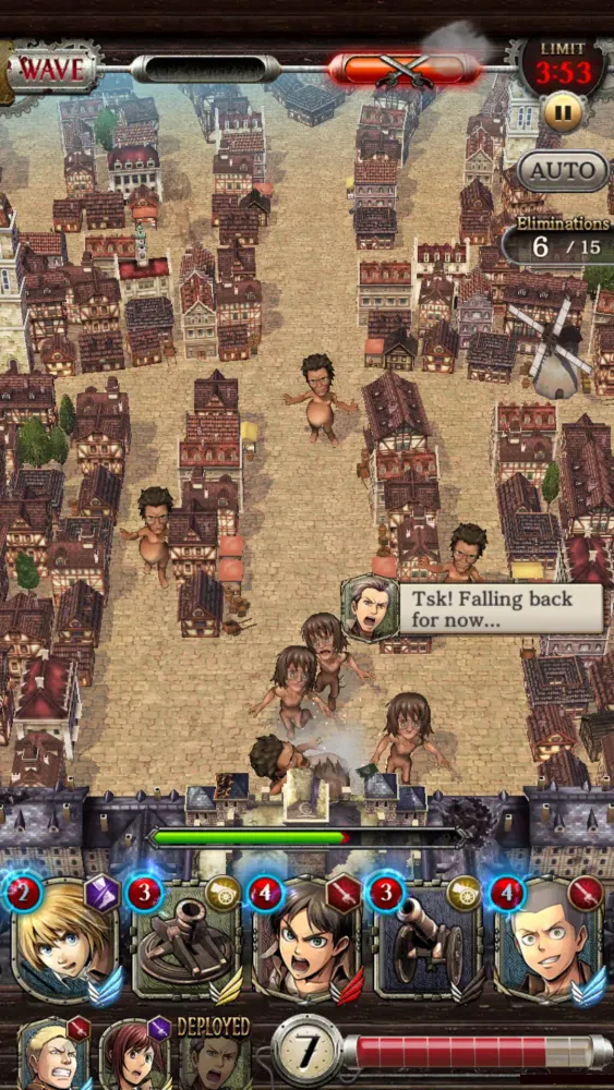 Attack on Titan TACTICS Screenshots