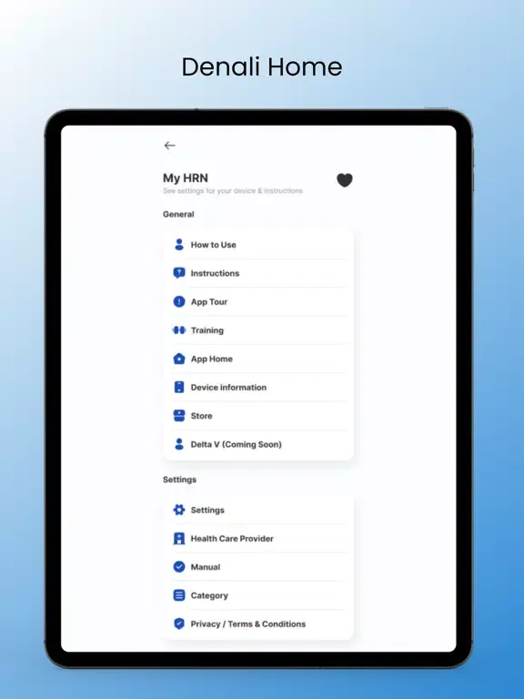 Denali Health iPad  Screenshots