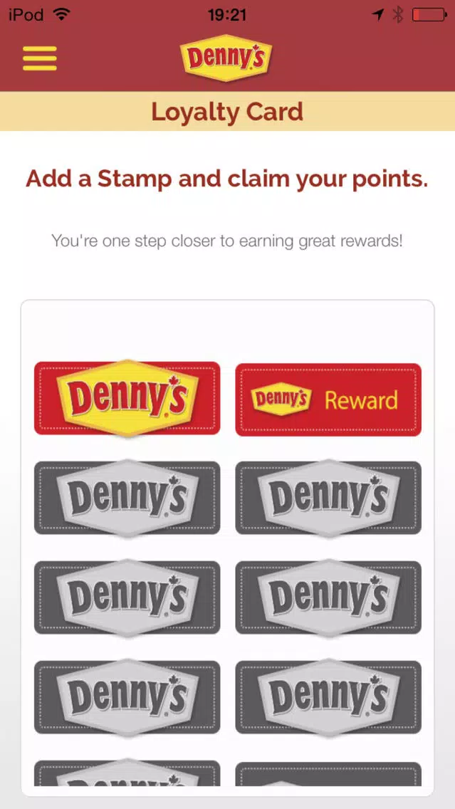 Denny's Canada应用截图