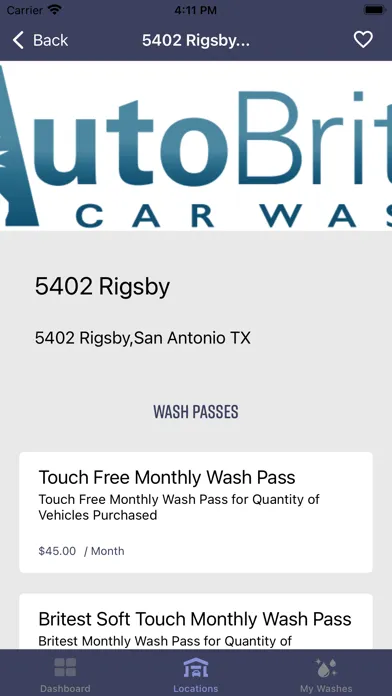 AutoBrite Car Wash Screenshots