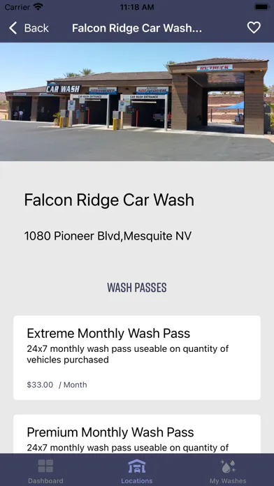 Falcon Ridge Car Wash Screenshots
