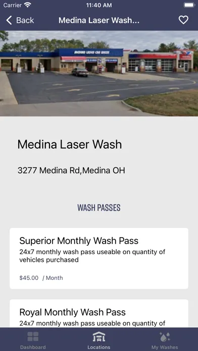 Medina Laser Wash Screenshots