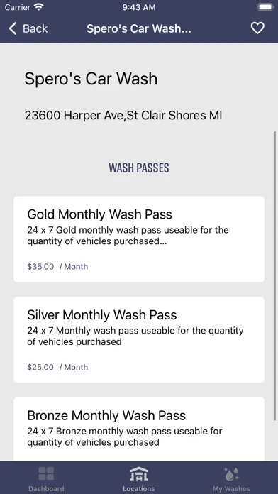 Spero's Car Wash Screenshots