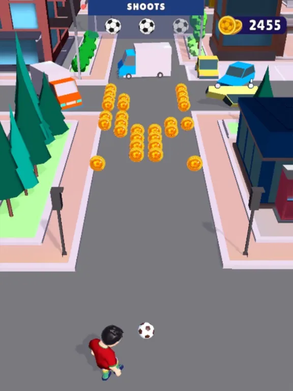 ภาพหน้าจอของ Shoot It : Soccer Kick iPad 