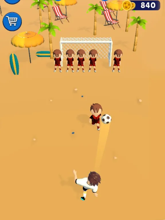 ภาพหน้าจอของ Shoot It : Soccer Kick iPad 