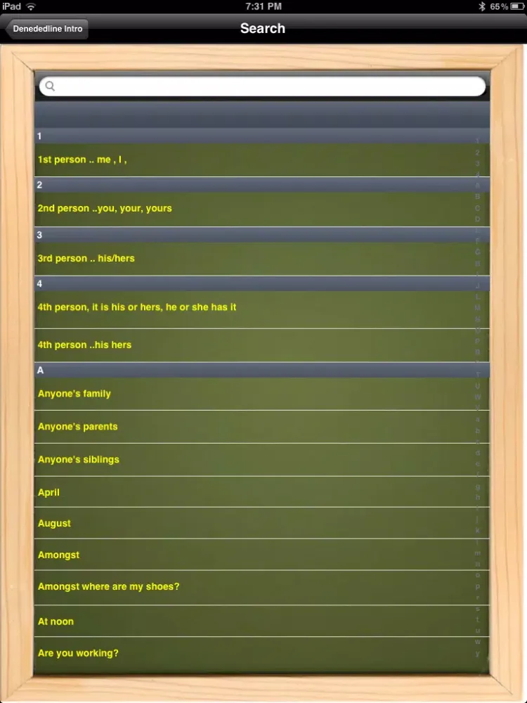 Denededline Intro iPad  Ekran Görüntüleri