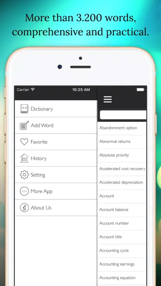 Zrzuty ekranu Accounting Dictionary Offline