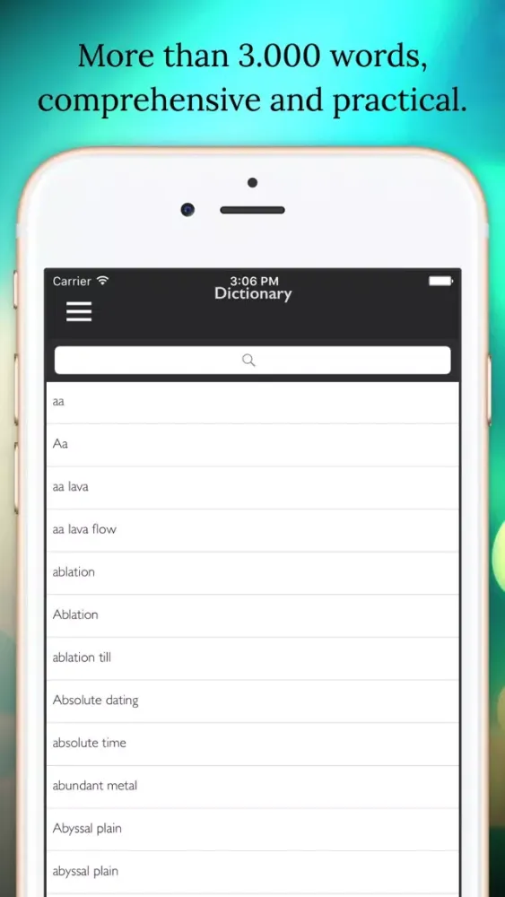 Geology Terms Dictionary Offline سکرین شاٹس