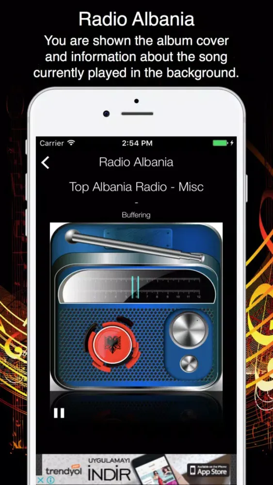 Radio Albania - Live Radio Listening Screenshots