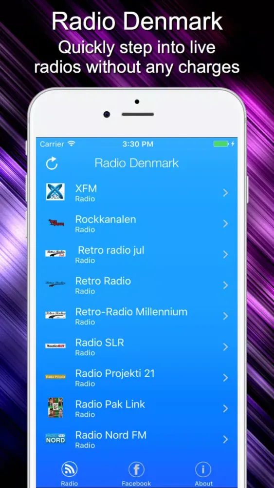 Radio Denmark - Live Radio Listening स्क्रीनशॉट