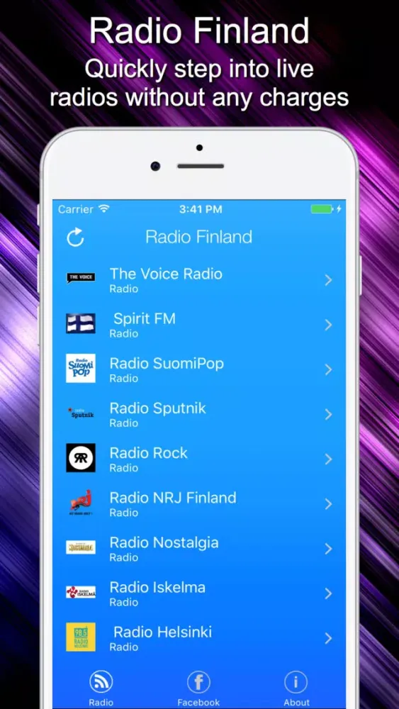 Radio Finland - Live Radio Listening Screenshots