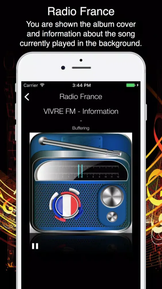Zrzuty ekranu Radio France - Live Radio Listening