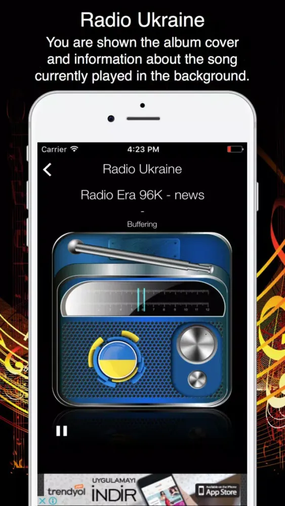 Radio Ukraine - Live Radio Listening স্ক্রিনশট