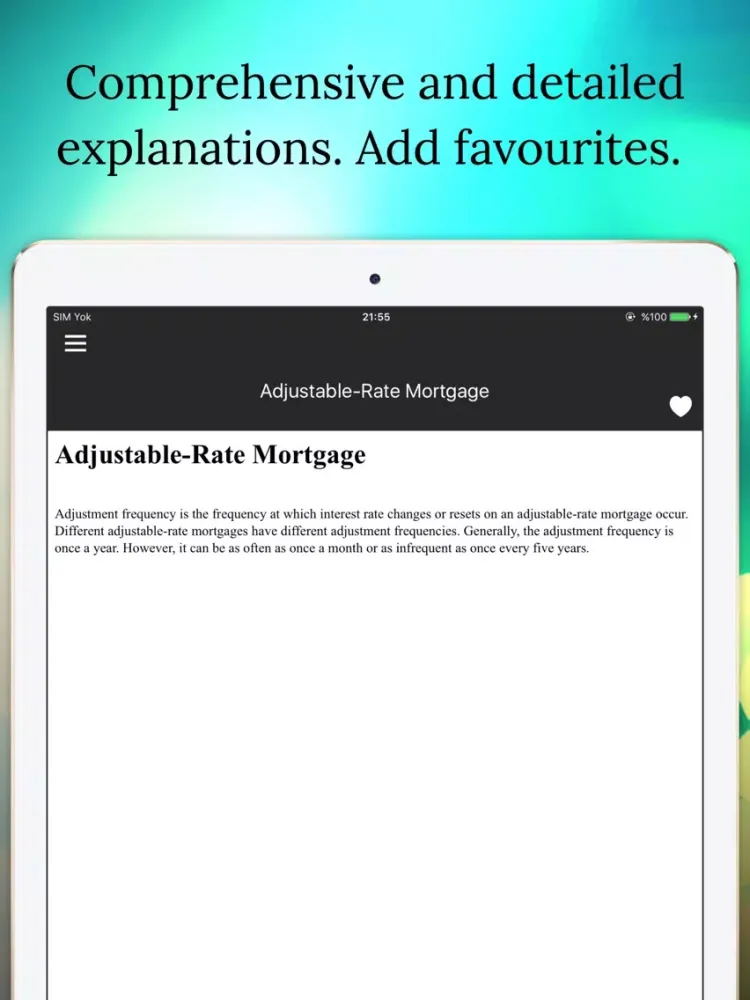 Capturas de tela do Realestate Dictionary Offline iPad 