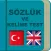 Türkçe - İngilizce Sözlük ve Kelime Test