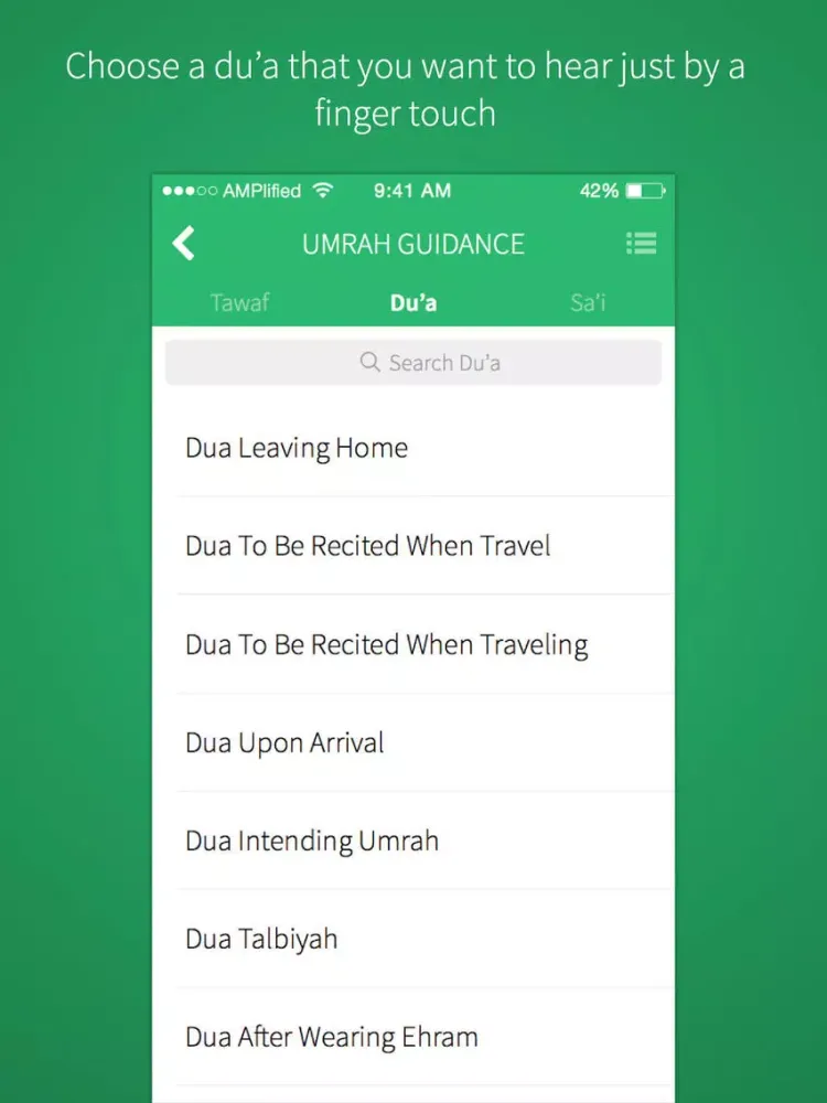 تصاویر Labbaik - Du'a guidance for Hajj & Umra iPad 