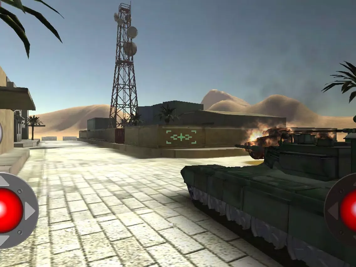صور Town Tank Battle iPad 