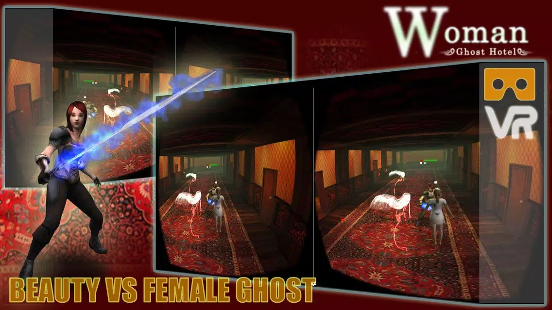 VR Woman Ghost Hotel Screenshots
