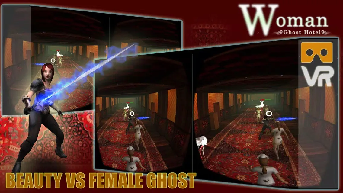 VR Woman Ghost Hotel Screenshots