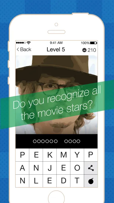 Who's the Celeb? - Guess the Famous Celebrity Word Game应用截图