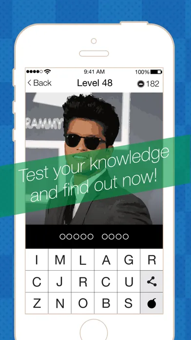 Who's the Celeb? - Guess the Famous Celebrity Word Game应用截图