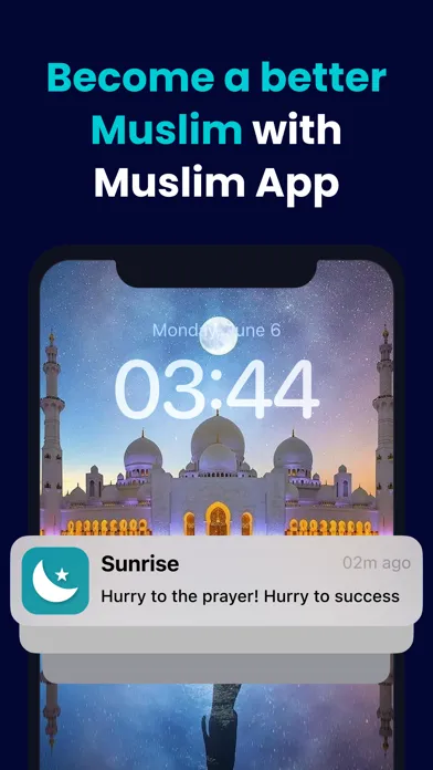 Tangkapan layar Muslim App: Quran Prayer time