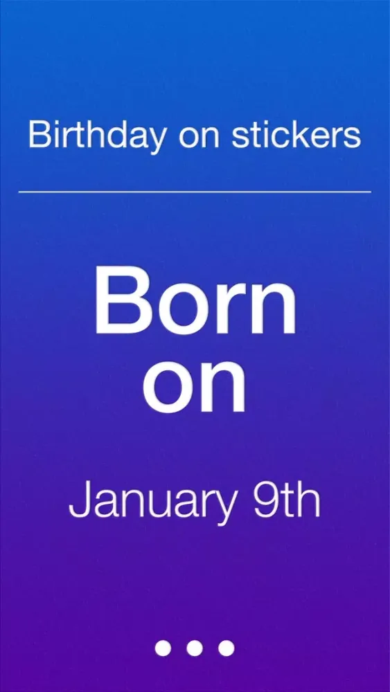 Born on Jan.9th | Great B-day स्क्रीनशॉट