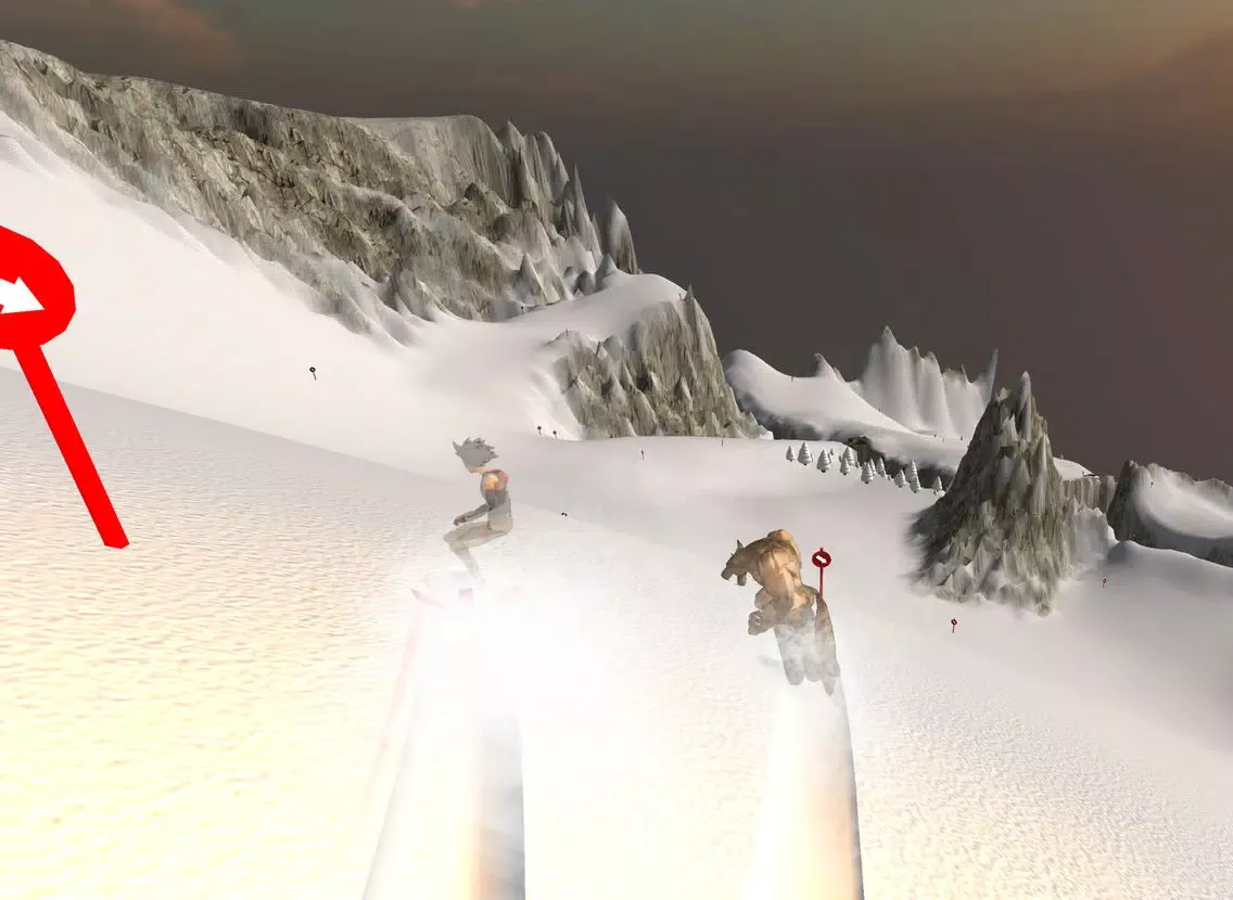 Ảnh chụp màn hình của Mad Snowboarding iPad 