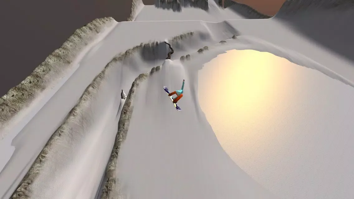 Ảnh chụp màn hình của Mad Snowboarding