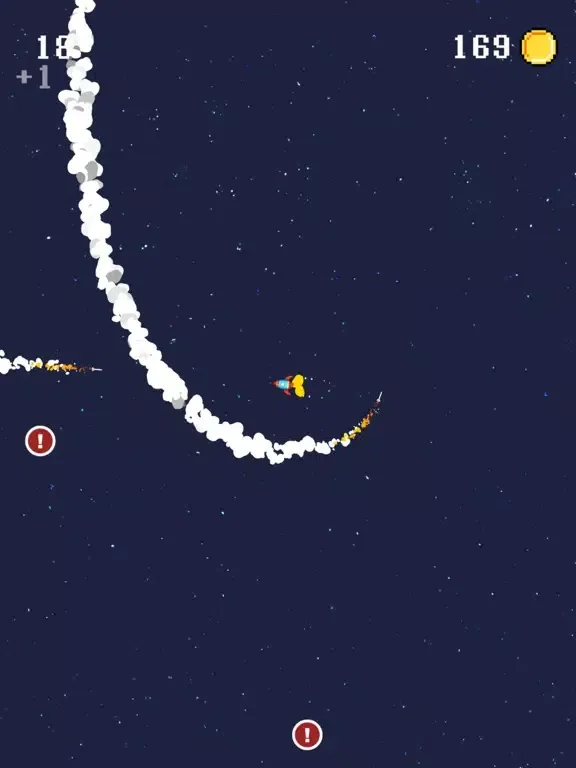 Zrzuty ekranu Space Acrobat iPad 