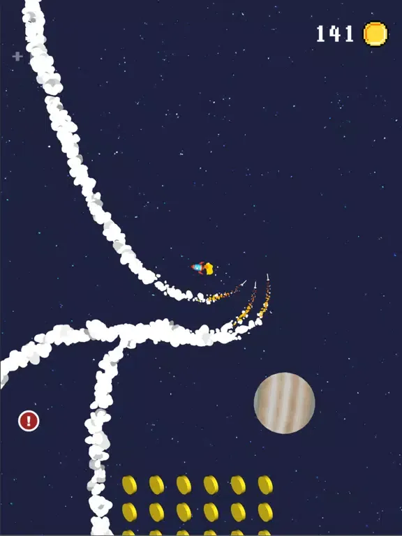 Zrzuty ekranu Space Acrobat iPad 