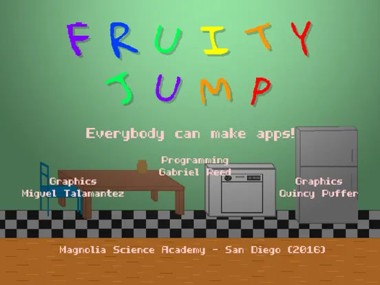 Capturas de tela do Fruity Jump iPad 