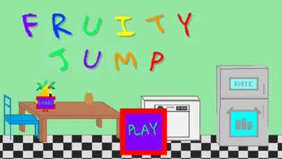 Capturas de tela do Fruity Jump