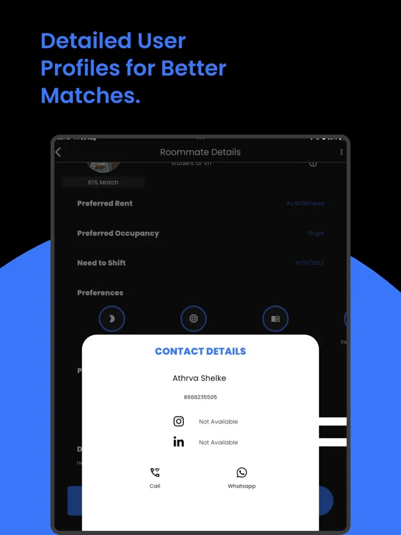 Denner iPad Screenshots