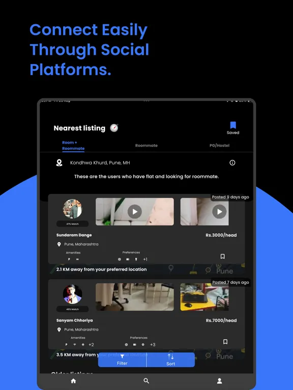 Denner iPad Screenshots