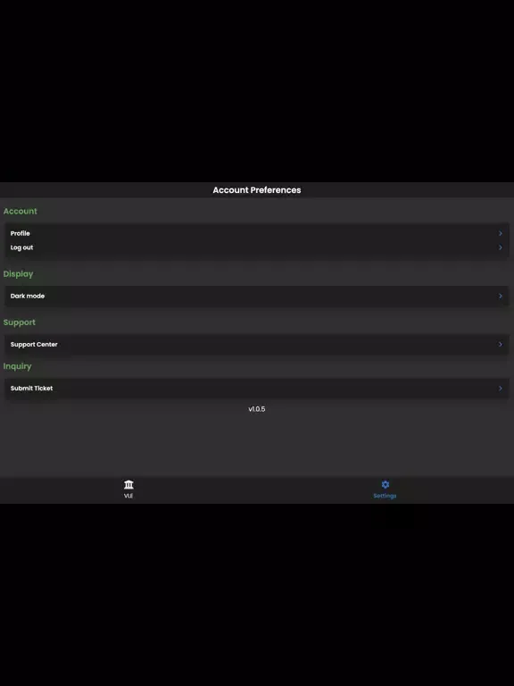 Denning Student VLE iPad  スクリーンショット